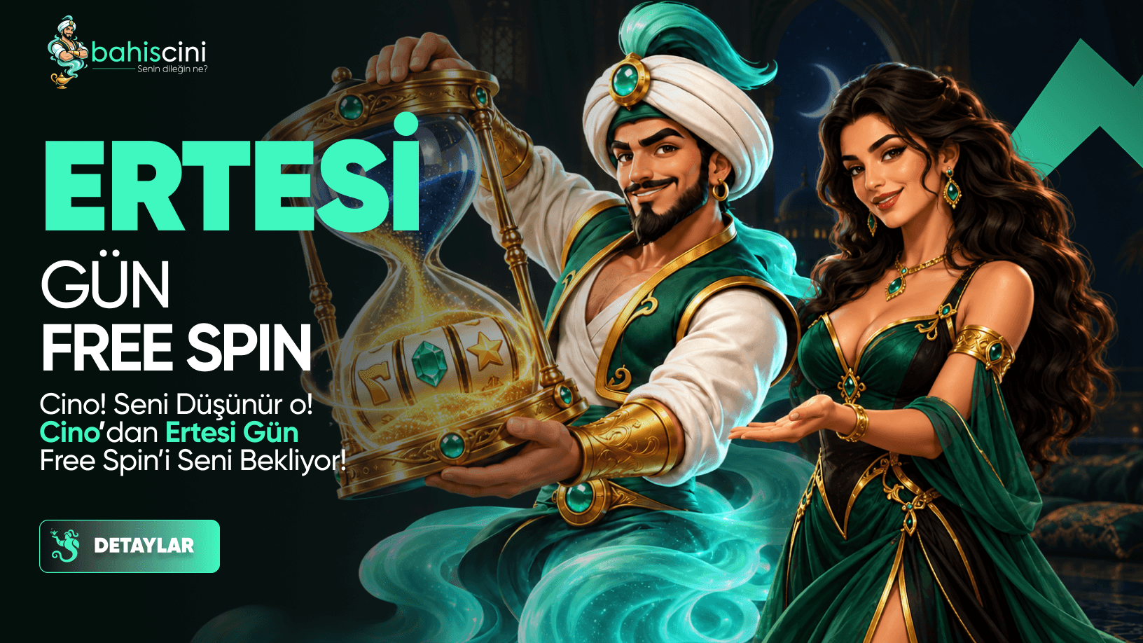 Ertesi Gün Freespin(sadece promo eklenmez)